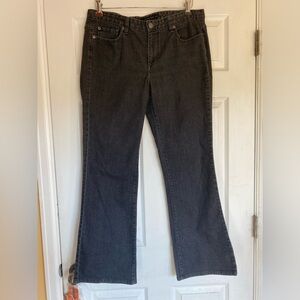 Women’s Calvin Klein Ultimate Bootcut denim jeans black 32/14 5 pocket